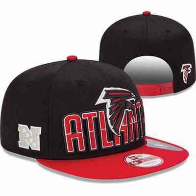 Foto Gorra Era – 9 Fifty Nfl Onfield Draft Seasonal Atlanta Falcons Negro/rojo -