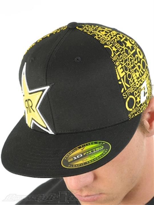 Foto Gorra flexfit One Industries Rockstar Commotion negro