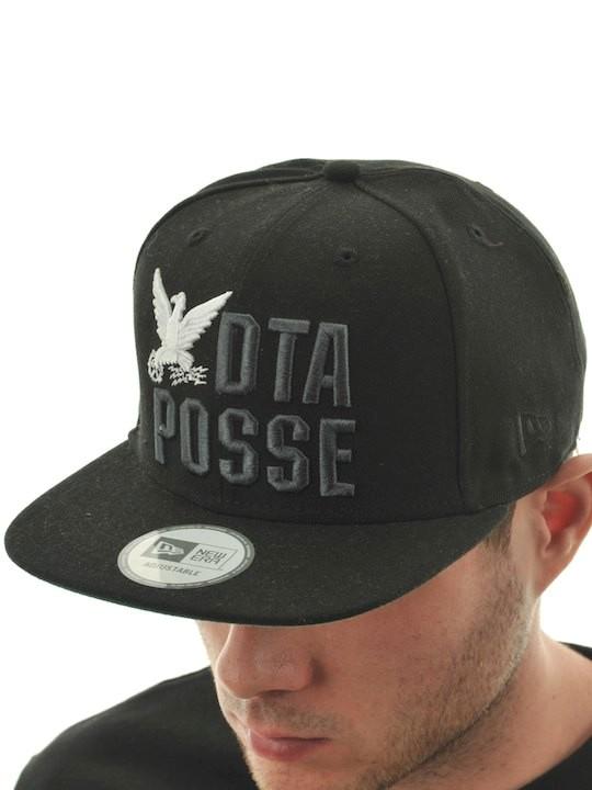 Foto Gorra New Era Snap Back DTA-Rogue Status Dta Bird Negro Blanco Gris