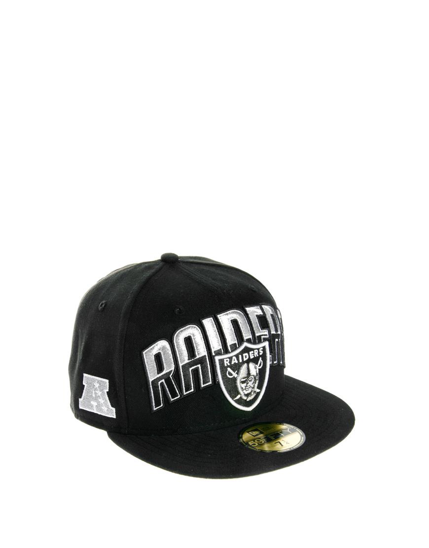 Foto Gorra Oakland Raiders 59Fifty de New Era Negro