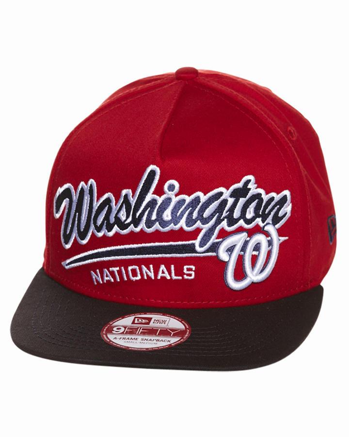 Foto Gorra Script Logo Washington Nationals De New Era - Equipo