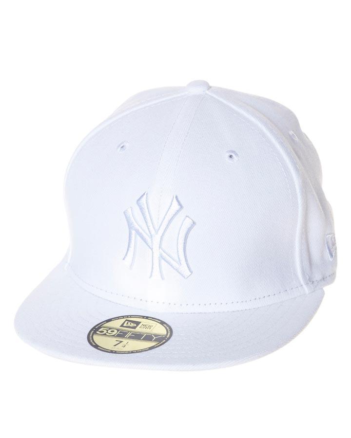 Foto Gorra White On White 59fifty New York Yankees De New Era - Blanco