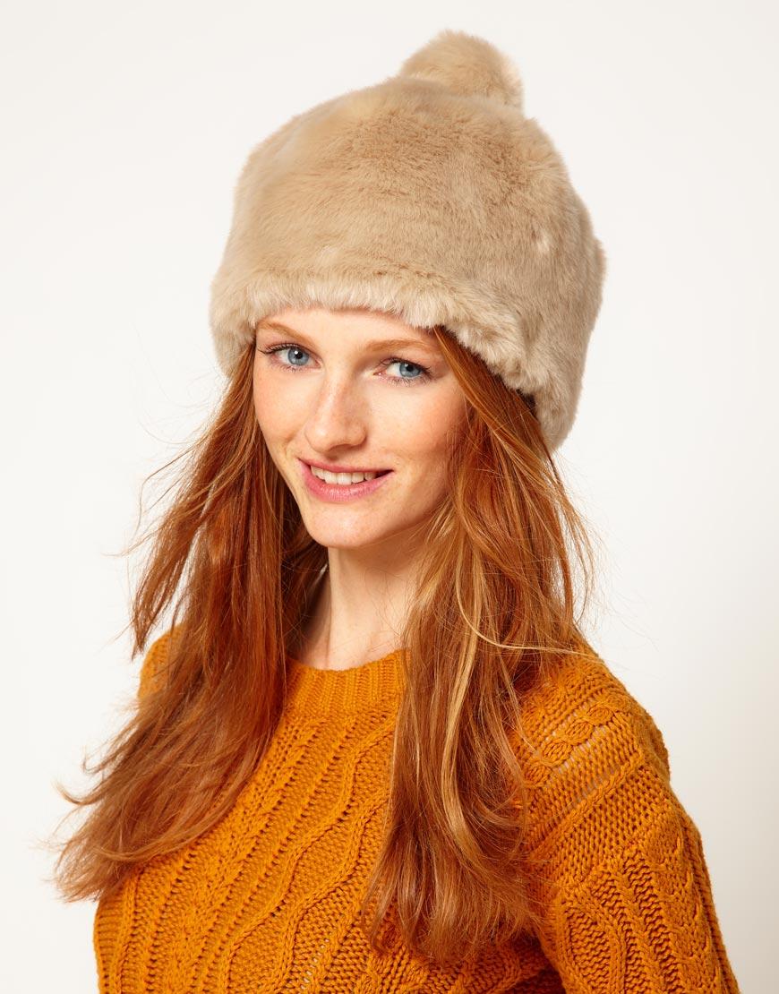 Foto Gorro de piel sintética Bits de Pieces Arena