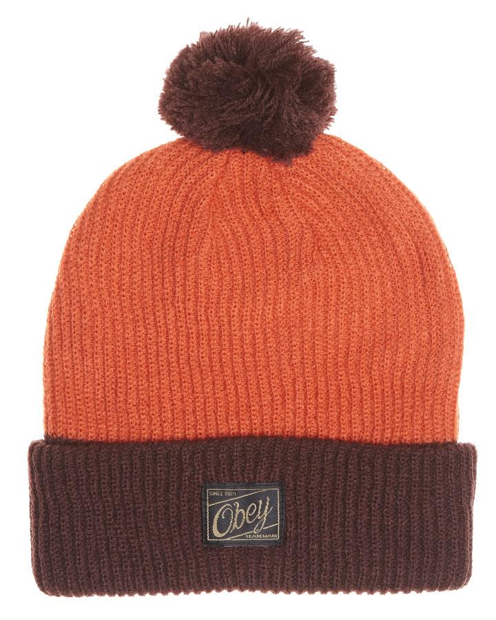 Foto Gorro Old Timey Pom Pom De Obey - Óxido/marrón