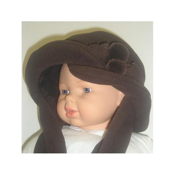 Foto GORRO VAGABUNDO POLAR ALA CRUZADA POMPONES ALBERO 7389 (Tallas Gorritos: T.54)