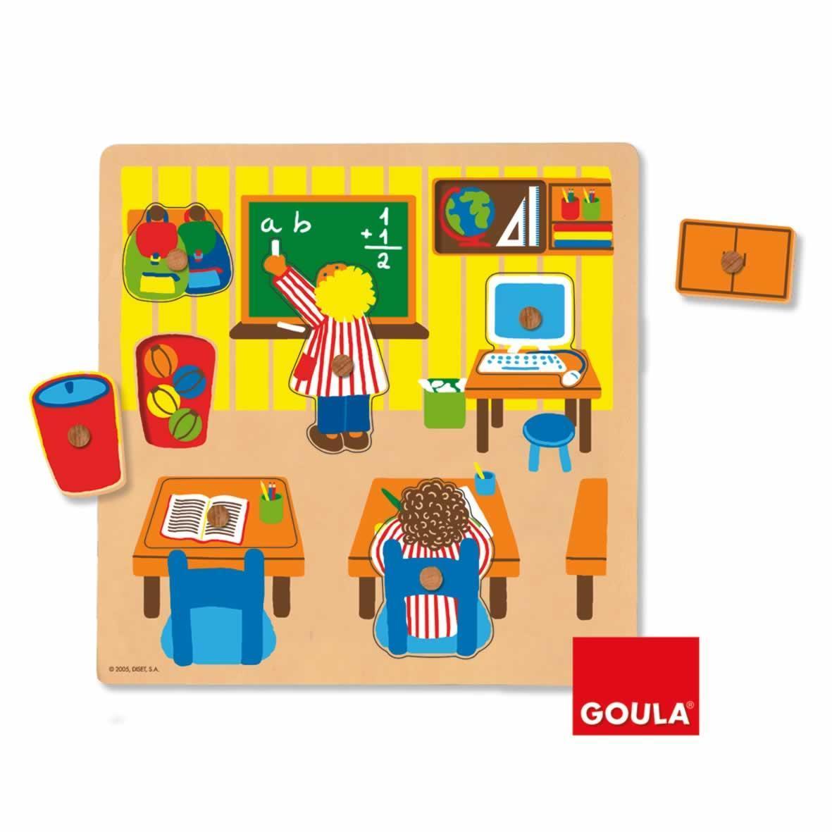 Foto GOULA 53035 Puzzle escuela