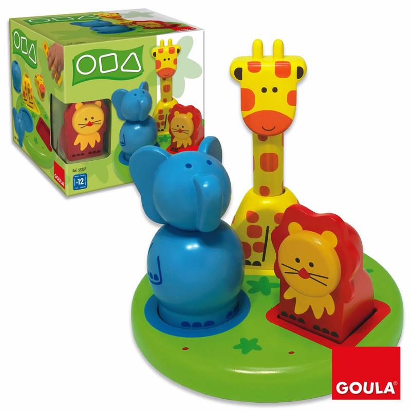 Foto GOULA 55207 Encajable formas animales