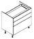 Foto Gower Rapide Plus Fairmont 900Mm Pan Drawer Base Unit (Soft-Close)