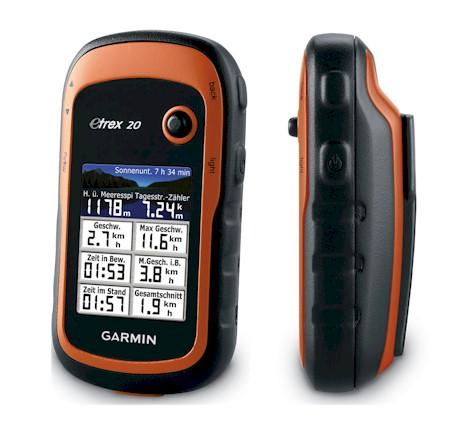 Foto GPS Garmin eTrex 20, pantalla color