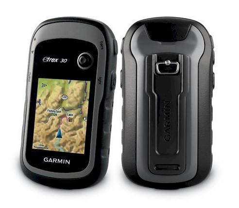 Foto GPS Garmin eTrex 30, con brújula 3 ejes y altímetro