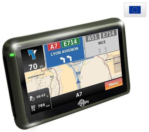 Foto GPS Iti E401 Europa + Funda gris metal para GPS con pantalla 4,3