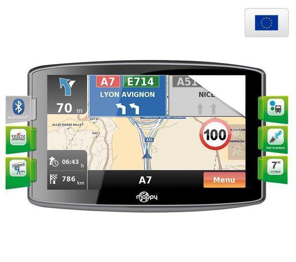 Foto GPS Maxi S709 + Funda gris metal para GPS con pantalla 4,3