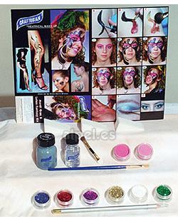Foto graftobian make-up kit boxed mardi grass fantasy