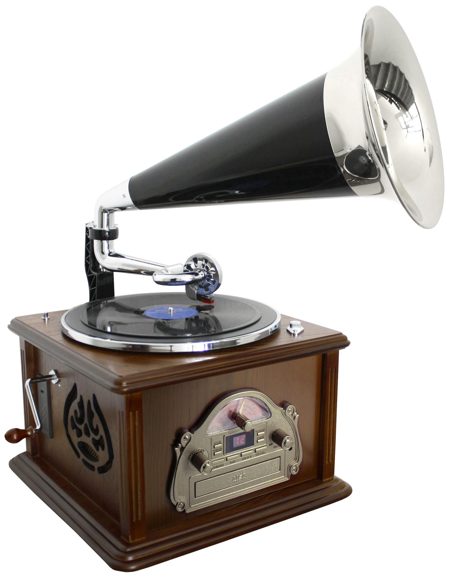 Foto Gramofono con Radio/CD/Casette/platoSoundmaster NR912
