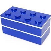 Foto Gran caja bento graciosos bloques construcción azules Japón