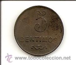 Foto gran curiosidad de ficha 5cts sin definir (su uso posiblemente s