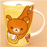 Foto Gran tazón amarillo Rilakkuma Egg Kitchen de San-X
