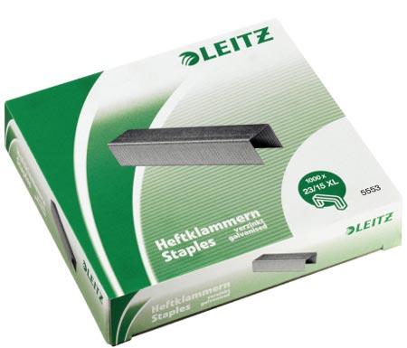 Foto Grapas Leitz 23/15xl Caja 1000 Grapas