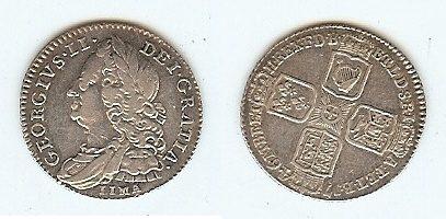 Foto Great Britain 6 Pence lima 1746