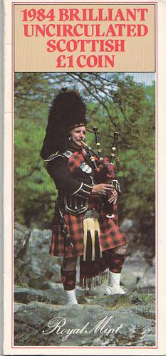 Foto Great Britain / Großbritannien 1 Pound 1984