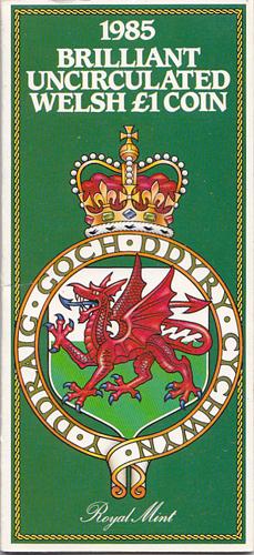 Foto Great Britain / Großbritannien 1 Pound 1985