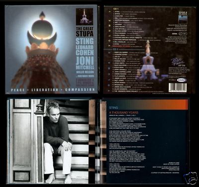 Foto Great Stupa - 2 Cd + 108 Pages Book - Sting & Others