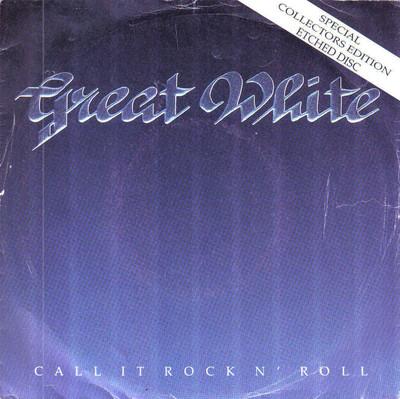 Foto Great White-call It Rock N´roll + The Hunter Single Vinilo 1991 (usa)