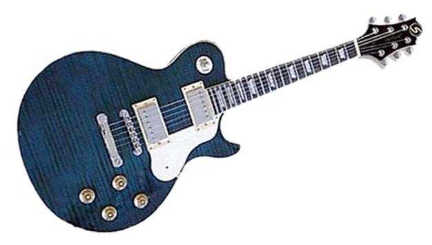 Foto Greg Bennett AV-3 Tbl Guitarra Eléctrica-Azul Transparente
