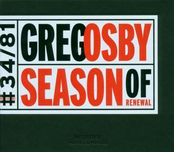 Foto Greg Osby: Season Of Renewal CD