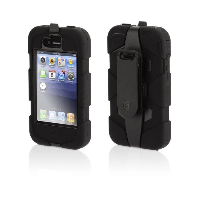 Foto Griffin Survivor Extreme-Duty funda iPhone 4/4S negro