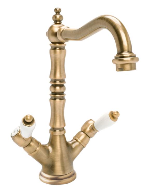 Foto Grifo de lavabo modelo barroco