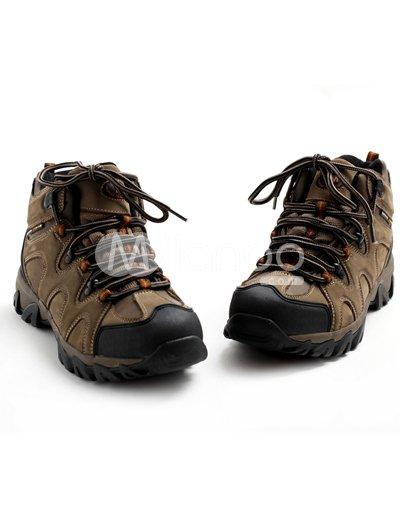 Foto Grises impermeables zapatillas usable transpirable Gore-Tex para el hombre