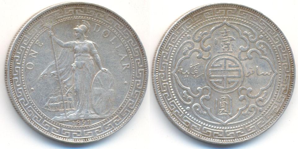 Foto Großbritannien: Tradedollar 1898