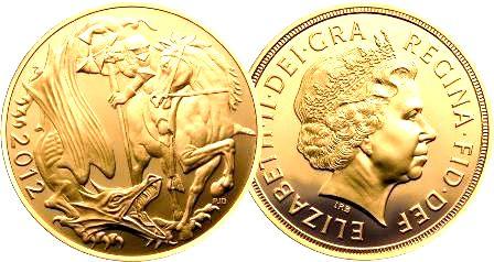 Foto Großbritannien/ England 1 Sovereign 2012