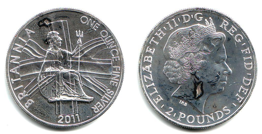 Foto Großbritannien/ England 2 Pounds 2011