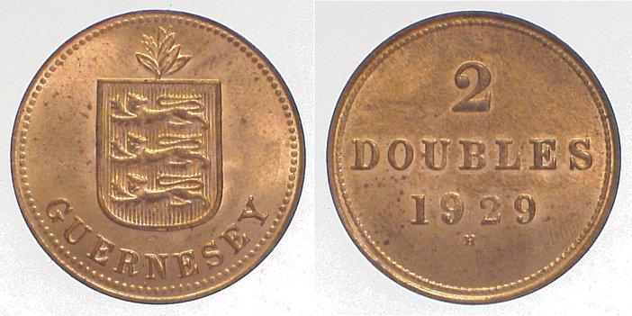 Foto Großbritannien-Guernsey Cu 2 Dou 1929 H