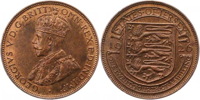 Foto Großbritannien-Jersey 1/13 Shilling 1926