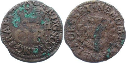 Foto Großbritannien-Schottland Cu 2 Pence 1649-1685