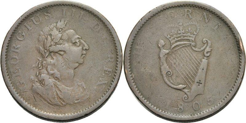 Foto Großbritannien/Irland Penny 1805
