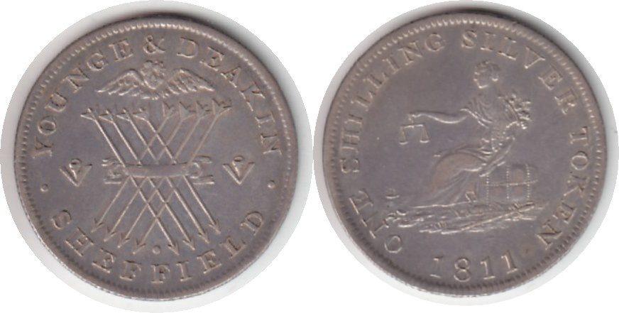 Foto Grossbritannien Silver Shilling 1811