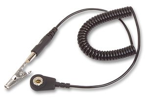 Foto ground cord, coiled, 1m; J4111C