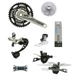 Foto Grupo completo shimano xt 10v