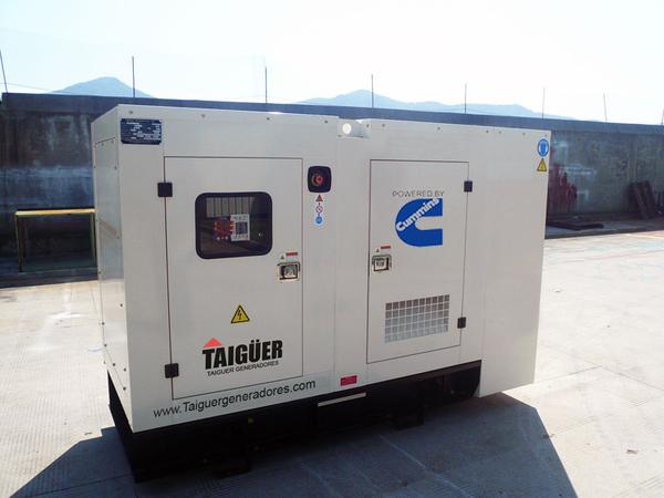 Foto Grupo Electrógeno motor Cummins 100Kva Insonorizado