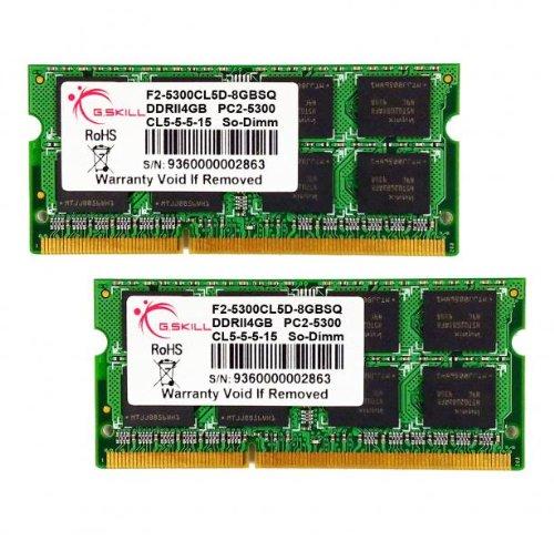 Foto G.Skill DDR2 667 PC2-5300 8GB 2x4GB SO-DIMM