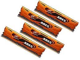Foto G.SKILL F3-1600C9Q-16GAO Memoria Ram DDR3-1600 16GB /CL9/Kit 4x4GB/Ares