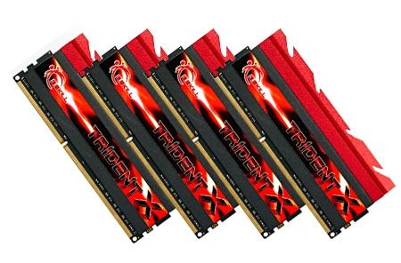 Foto G.Skill F3-2400C10Q-16GTX Enhanced Performance Trident X