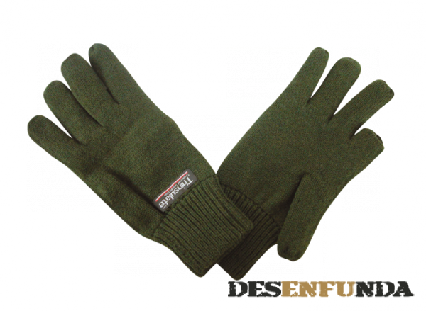 Foto Guantes Barbaric cazador 100% Acrilico Thinsulate Talla unica color Verde 30141