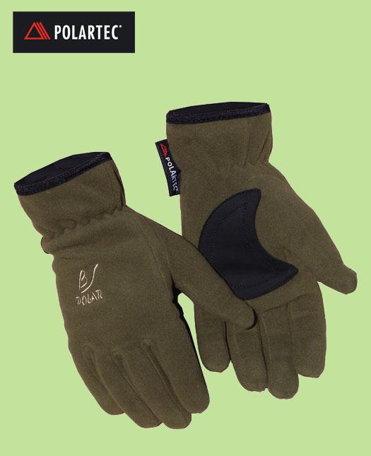 Foto Guantes caza impermeables polartec windbloc