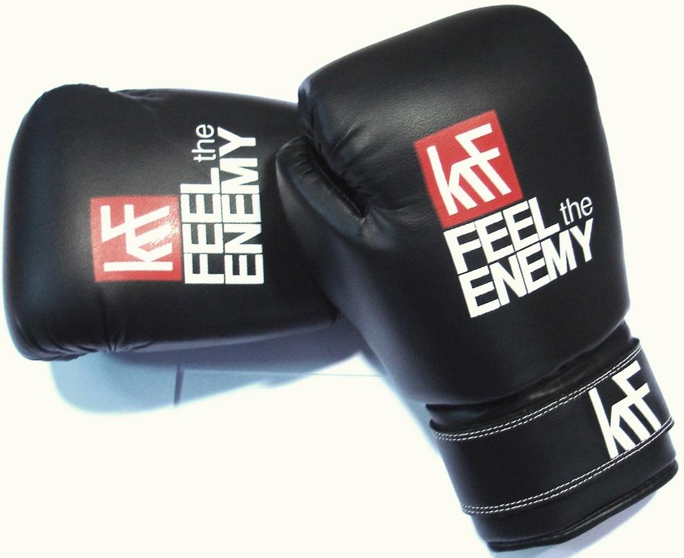Foto Guantes de boxeo krf negro