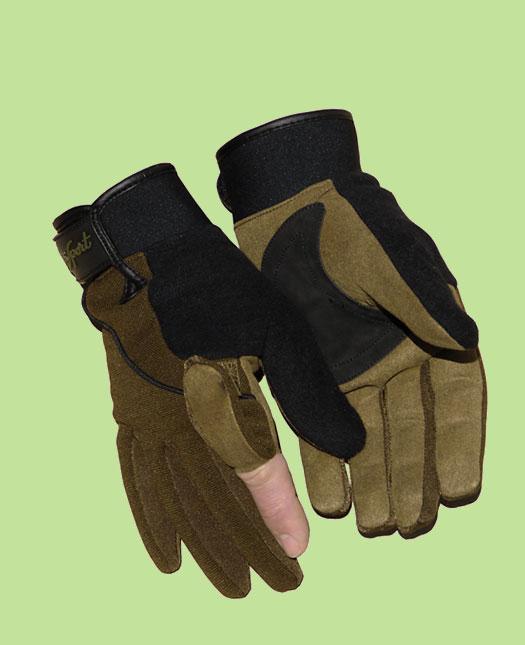 Foto Guantes de caza con refuerzos